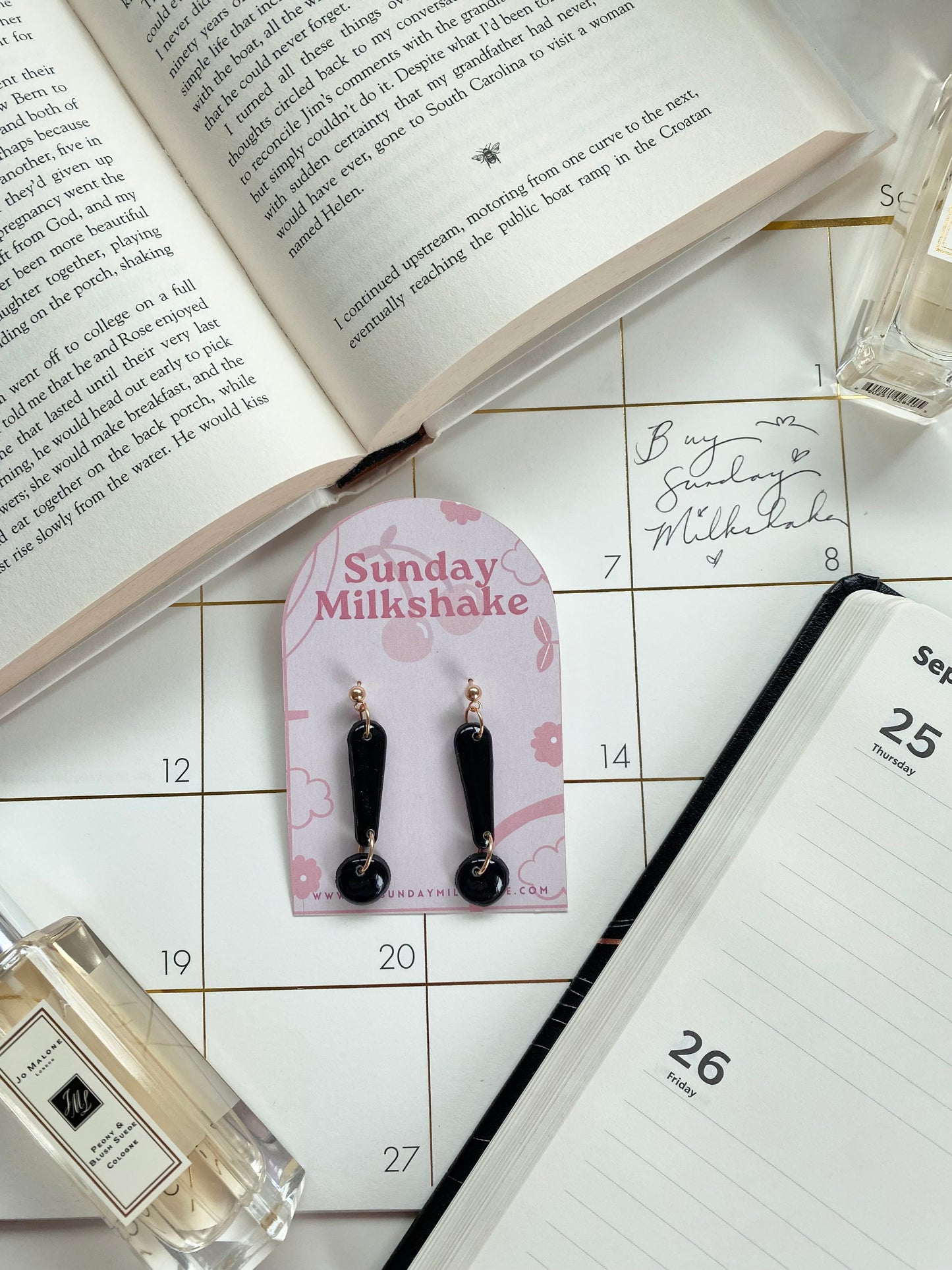 Exclamation Point Drop Earrings